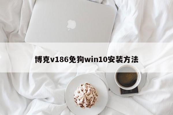 博克v186免狗win10安装方法